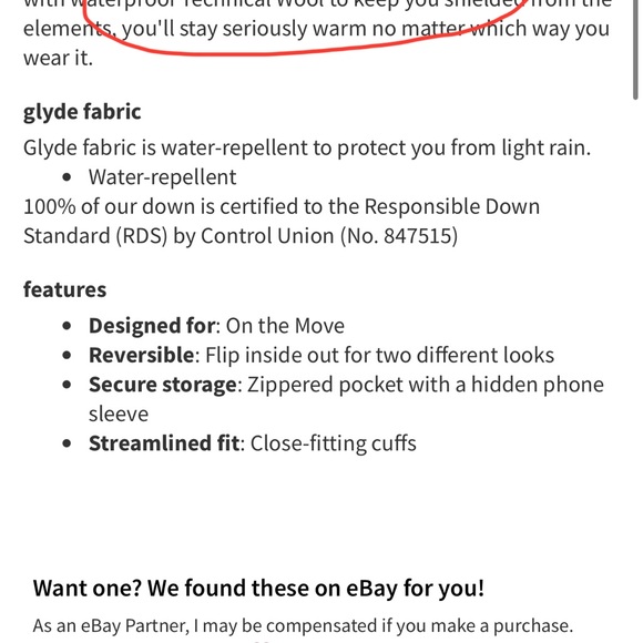 (2) Reversible lululemon winter bomber jacket - Picture 6 of 8